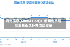 海光信息(688041.SH)：使用剩余超募资金永久补充流动资金