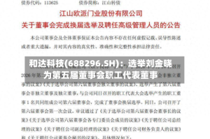 和达科技(688296.SH)：选举刘金晓为第五届董事会职工代表董事