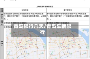 青岛限行几天/青岛车辆限行