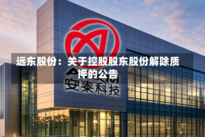 远东股份：关于控股股东股份解除质押的公告