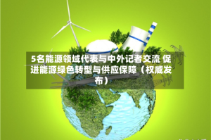5名能源领域代表与中外记者交流 促进能源绿色转型与供应保障（权威发布）