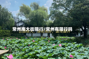 常州南大街限行/常州有限行吗