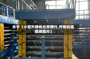 关于【小型升降机北京限行,升降机限载牌图片】