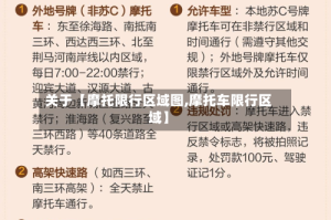 关于【摩托限行区域图,摩托车限行区域】