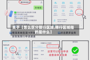 关于【怎么区分限行区域,限行区域指的是什么】