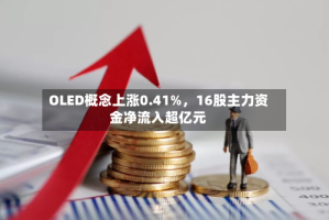 OLED概念上涨0.41%，16股主力资金净流入超亿元