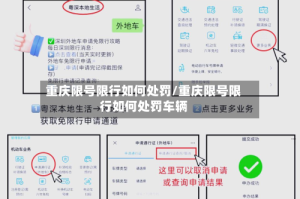 重庆限号限行如何处罚/重庆限号限行如何处罚车辆