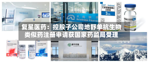 复星医药：控股子公司地舒单抗生物类似药注册申请获国家药监局受理-第2张图片