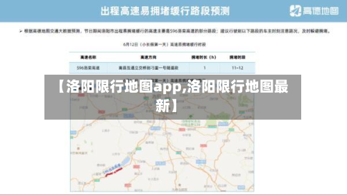【洛阳限行地图app,洛阳限行地图最新】-第3张图片