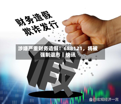 涉嫌严重财务造假！688121，将被强制退市｜快讯-第2张图片