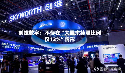 创维数字：不存在“大股东持股比例仅13%”情形-第3张图片