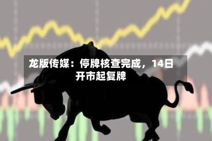 龙版传媒：停牌核查完成，14日开市起复牌-第1张图片