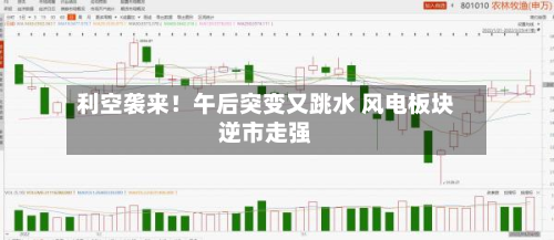 利空袭来！午后突变又跳水 风电板块逆市走强-第3张图片