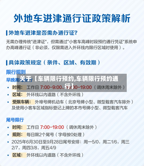 关于【车辆限行预约,车辆限行预约通行】-第1张图片