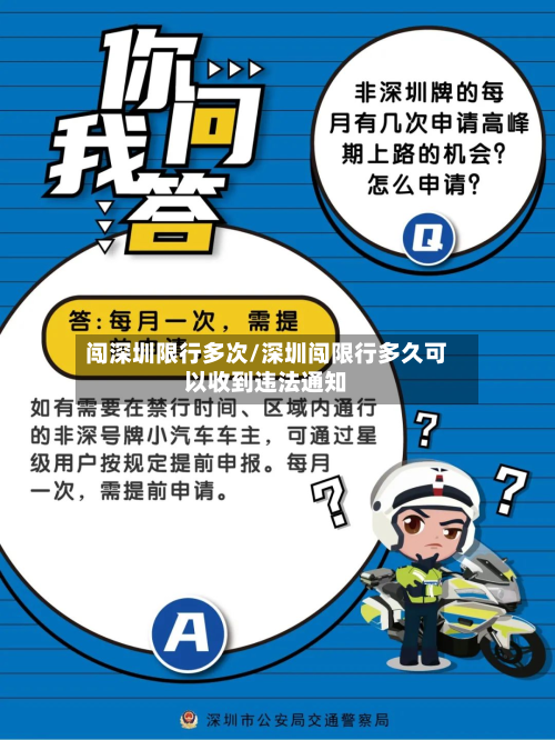 闯深圳限行多次/深圳闯限行多久可以收到违法通知-第1张图片