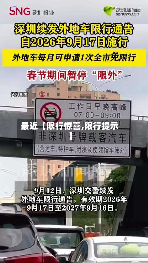 最近【限行惊喜,限行提示】-第3张图片