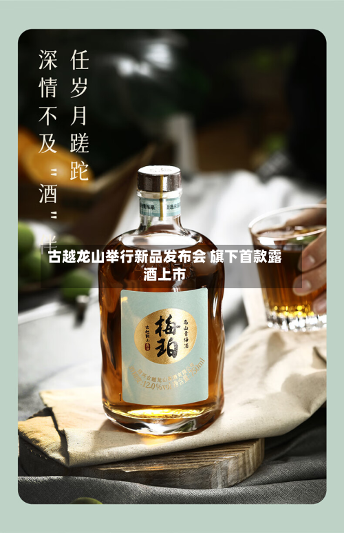 古越龙山举行新品发布会 旗下首款露酒上市-第2张图片