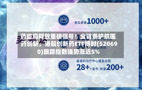 药监局释放重磅信号！全链条护航医药创新	，港股创新药ETF博时(520690)跟踪指数强势涨近5%-第2张图片