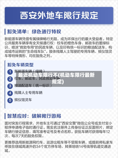 最近机动车限行不(机动车限行最新规定)-第2张图片