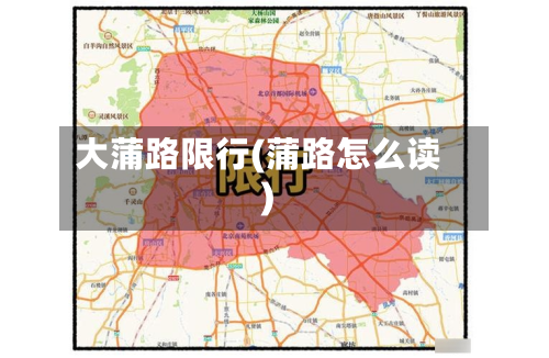 大蒲路限行(蒲路怎么读)-第1张图片