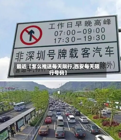 最近【怎么推送每天限行,西安每天限行号码】-第2张图片