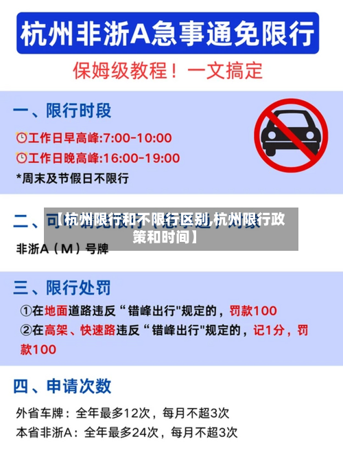 【杭州限行和不限行区别,杭州限行政策和时间】-第1张图片